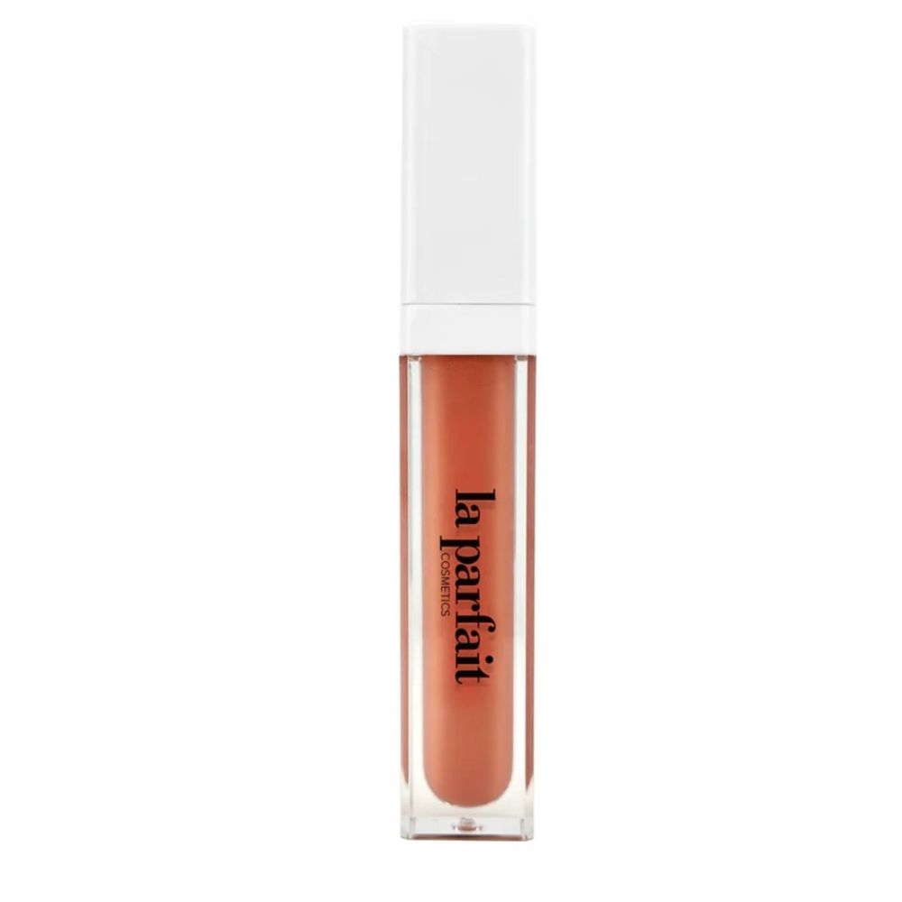 ✨La Parfait Cosmetics 04 Peach Glaze B-Bright Lip Gloss- hydrating, high shine